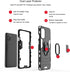 Urspasol for OnePlus 8T 5G Case OnePlus 8T Case with Screen Protector (2 Pack) Tempered Glass Hybrid Heavy Duty Armor Protective Bumper Phone Cove...