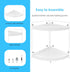 2 Tier Corner Shelf Rack Kitchen Counter Cabinet Bathroom Organizer Makeup Cosmetic countertop Organization and Storage Under Sink Organizers Perf...