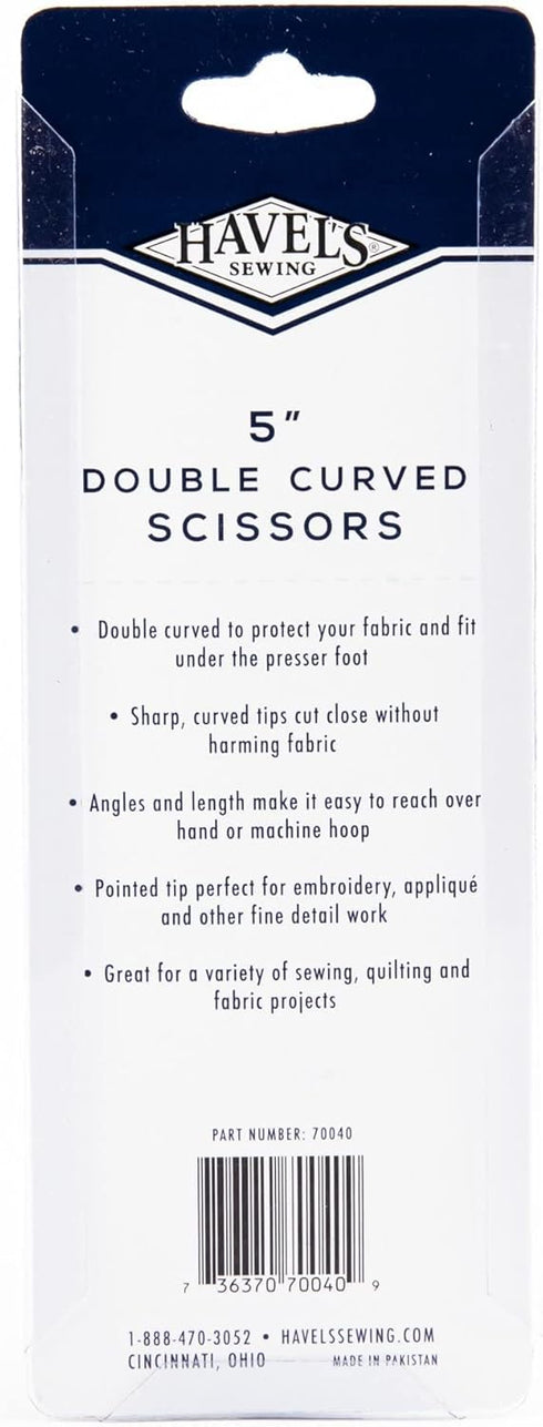 Havel's Double-Curved Embroidery Scissors 5"...