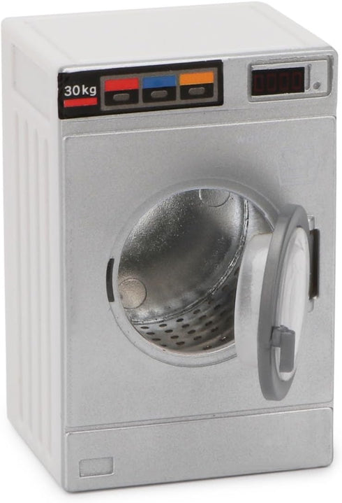 Dollhouse Miniature Washing Machine 1:12 Furniture Appliance Model Laundry Machine Mini House Washer Decoration Accessories Openable Lid Washer Dr...