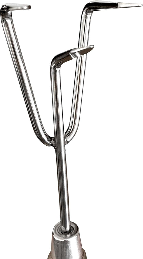 Garden Guru Eco Hand Cultivator Rake Tiller Tool- 100% Recycled Stainless Steel - Rust Resistant - FSC Certified Wood Ergonomic Handle - Great for...