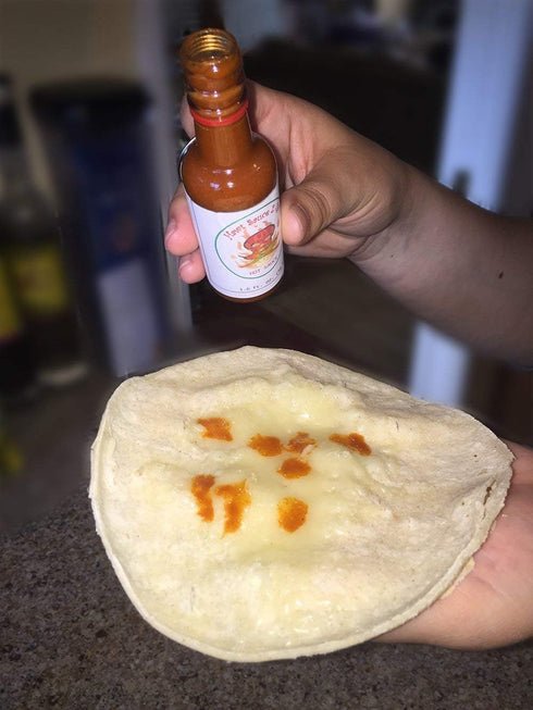 HawtSauce2Go 1.6oz bottle - Hot Sauce Kit with Food Funnel and Keychain...