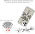Magical Moth Plant Case Compatible with iPhone 12 Pro Max, Witchy Moon Stars Mystic Eyes Case for iPhone 12 Pro Max for Teen Men Women, Trendy Coo...
