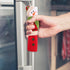 OurWarm Christmas Refrigerator Handle Covers Set of 3, Christmas Kitchen Decor Snowman Fridge Handle Cover Appliance Handle Covers for Christmas Decorations