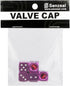 Senzeal 5X Aluminum Dice Valve Caps Car Truck Motorcycle Wheel Bicycle Tire Valve Stem Caps Purple...
