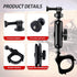 MAIKER Off Road UTV ATV Camera Mount, Compatible with GoPro, 1.75-2 inch Roll Bar, Aluminum Alloy, Easy Installation, Rotatable 360 Degree Ball He...