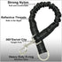 MayPaw Bungee Dog Leash Extension Attachment, 18" Reflective Shock Absorbing Lead Extender for Dog Walking Running Training, Black...