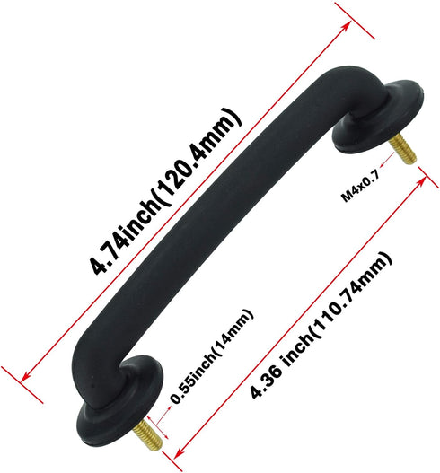Abfer Front Windshield Hold Down Bracket Strap Hood Loop Car Hood Footman Loop Replacement Accessories Fit for Wrangler JK 2007-2018, Fit for Wran...