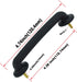 Abfer Front Windshield Hold Down Bracket Strap Hood Loop Car Hood Footman Loop Replacement Accessories Fit for Wrangler JK 2007-2018, Fit for Wran...