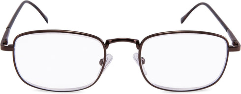 EYEGUARD 2 Pairs Spring Hinge Reading Glasses for Men Women Readers 3.00...