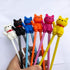 Cute Tableware Learning Training Helper Chopsticks for Kid Beginner Adult (3pcs, Lucky cat)...