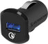 Scosche USBCQC-RP 18W Qualcomm Quick Charge 3.0 Car Charger compatible with all Qualcomm 3.0, 2.0, Samsung Adaptive Fast Charge and USB Devices...