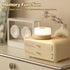 JUSHENG Rechargeable Night Light for Baby Nursery, Wireless LED Bedside Lamp Wood Grain Table Lamp with Dimmable and 3CCT Function, Touch Lights f...