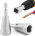 2pcs Wire Twisting Tool for Drill, Wire Twisting Tool Twisting Wire Connector, Silver Metal Wire Twisting Tools with 1/4 Hex Shank, Wire Twisting ...