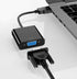 HDMI to VGA, Gold-Plated HDMI to VGA Adapter, Male to Female for Computer, Desktop, Laptop, PC, Monitor, Projector, HDTV, Chromebook, Raspberry Pi...