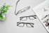 Eyekepper 3-pack Readers Rectangular Spring Temple Large Metal Reading Glasses Men Black +2.0...