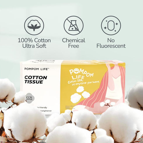 Disposable Face Towel, Ultra Soft Thick Wash Cloths for Adults and Baby, 100% Cotton Dry Wipes for Washing and Drying, 200 Count Facial Tissue for...