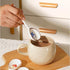 Ceramic Soup Spoons Set Asian Spoons Chinese Japanese Tablespoon for Ramen Pho Wonton Dumplings Miso - Set of 6...