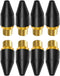 8PCS Black Rubber Air Tool For Air Nozzle Tip, Blow Gun Rubber Tip For Air Tool, Parts Air Nozzle For Air Blow Guns Tool For Air Tool Parts & Acce...