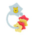 2 Pack Disney Winnie The Pooh Character Shape Rattle and Keyring Teether, Premium Toddler Birthday Toys, Infant Teething Toys, Great for Newborn S...