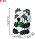 Kids Adult Animal Micro Building Blocks Set for Home and Office Decoration KLJM-10 (Panda eat Bamboo,239PCS)...