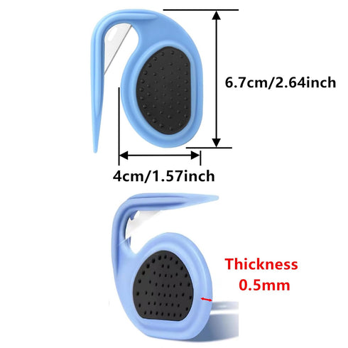 2 PCS Pet Grooming Tool Professional Dematting Comb Dog Detangler Brush Hair Grooming Tool Dog Undercoat Rake Grooming Rake for Grooming - Cuts Th...