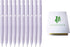 Zebra Blen Retractable Ballpoint Pen, Fine Point 0.5mm, 10 Pack (Black Ink/Purple body), Sticky Notes Value Set...