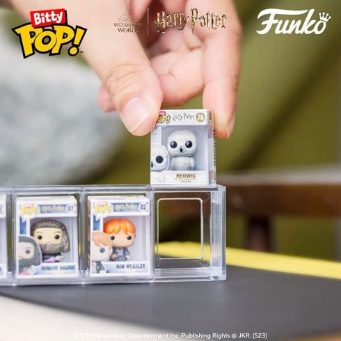 Funko Bitty Pop! Harry Potter Mini Collectible Toys 4-Pack - Lord Voldemort, Draco Malfoy, Bellatrix Lestrange & Mystery Chase Figure (Styles may ...