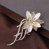 Womens Flower Floral Bridal Wedding Bouquet Cheap Brooches Pin...