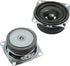 Fielect 2Pcs DIY Magnetic Speaker 3W 4 Ohm Full Range Audio Speaker Stereo Woofer Loudspeaker Replacement for Arduino, 52mm Diameter...