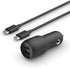 Belkin 37-Watt Dual USB Car Charger - Power Delivery 25W USB-C Port & 12W USB-A Port for PPS Charging Apple iPhone, Samsung Galaxy, AirPods, & Mor...