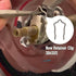 Replacement for 109113 Upgraded Metal Adapter, Shower Handle Replacement Parts for Bathtub Faucet Valve Repair Kit with Retaining Clips for 1222 C...
