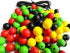 120 Pcs Silicone Rubber Beads Mixed Colors: 120 Beads + 5m Elastic Rope 12mm for Keychain, Bracelets, Necklaces. Green, Yellow, Red, Black. Reggae...