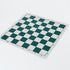 20" Tournament Roll Up Chess Board, Tournament Chess Mat, Vinyl with Green Squares, Chess Rollable Chessboard, Non Slip Travel Chess Board Mat for...