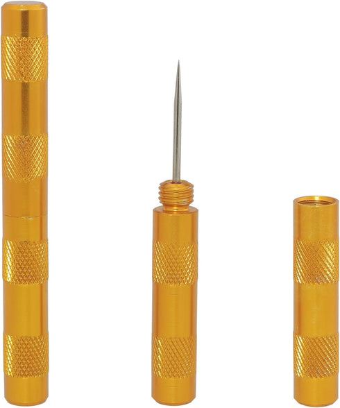 2PCS Airbrush Cleaning Squeegee Embossing Squeegee Needle Stainless Steel Airbrush Needle Sharp Mini Flaring Awl Handmade Cowhide Leather Airbrush...
