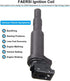 FAERSI Pack of 1 Ignition Coil Compatible with BMW 325i 325Ci 328i 330Ci 335i 525i 528i 530i 535i 545i 745Li X3 X5 M5 M6 Z4- Replaces 0221504470...