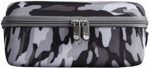 Hermitshell Hard Travel Case Fits JBL FLIP 5 / JBL FLIP 6 Waterproof Portable Bluetooth Speaker (Black Camouflage)...