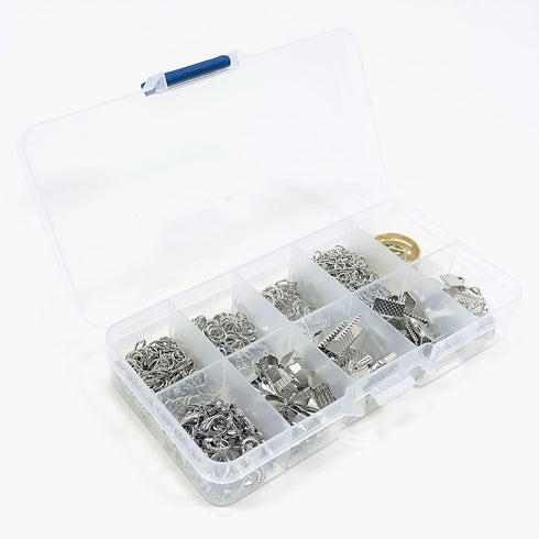 Expo International Jewelry 10 Rhodium Plated Items | Rhodonite Findings Kit...