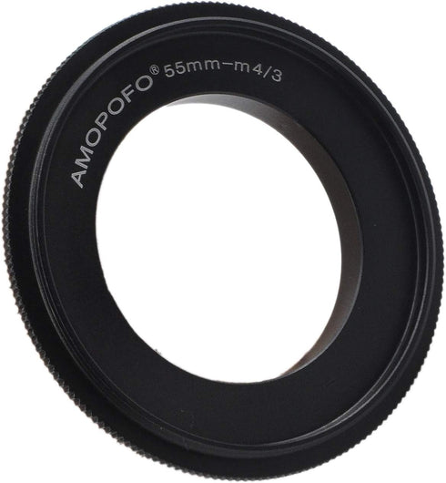 55mm to m4/3 Macro Lens Reverse Ring Compatible with E-P1 E-P2 E-P3 E-P5 E-PL1 E-PL2 E-PL3 E-PL5 E-PL6 E-PL7 E-PL8 and Micro 4/3 Camera.with 55mm ...
