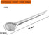 L/V Stainless Steel Kitchen Tongs, Kitchen Small Salad Cooking Tongs, Adjustable Range Cooking Barbecue Meat Food Tongs, Multifunction Locking Ton...