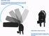 LONDAFISH Aquarium Chillers Aquarium Fan Fish Tank Cooling Fan System for Salt Fresh Water(1 Fan)...