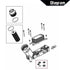 5pcs Engine Oil Cooler O-Ring Kit Fit for Fit for Dodge Ram Jeep Chrysler 3.6L 68191356AA Black...