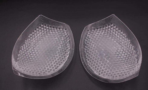 Uniquely Thickening Breathable Silicone Breast Enhancers Perforated Bra Insert Pad Swimwear Push up Booster Pads...