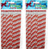 ArtCreativity Candy Cane Christmas Pencils for Kids, Pack of 24, Metallic Prism Design, Cute Writing Pencils with Erasers, Holiday Stocking Stuffe...