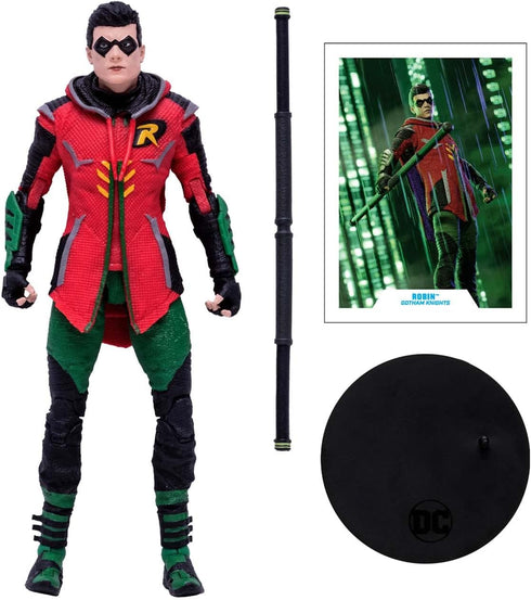 McFarlane Toys DC Multiverse Robin (Gotham Knights) 7" Action Figure with Accessories...