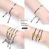 COLORFUL BLING Horoscope Zodiac Bracelet 12 Constellation Sign Bracelet for Women Astrology 14k Gold Plated Bracelet Anklet Friendship Couple Jewe...