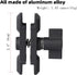 Double Socket Arm (Length 2.4") Connects to 17mm Ball Head Adapter Only, Compatible with 17mm Ball Car Phone Holder and Garmin GPS Mount...