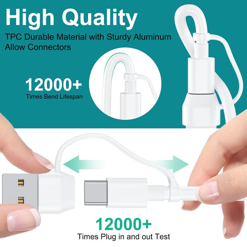 4 in 2 Apple Watch Charger, USB C Apple Watch Charger Cable for Apple Watch/iPhone, Watch Magnetic Charging Cord for iWatch Series SE/8/7/6/5/4/3/...