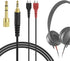 Geekria Audio Cable Compatible with Sennheiser HD25, HD25-1, HD25-1 II, HD25-13, HD25-C Headphones Cable, 1/8" (3.5mm) Replacement Stereo Cord (8 ...
