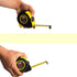 Tape Measure Retractable Professional 7.5M/25FT Inch/Metric Scale Measuring Tape...